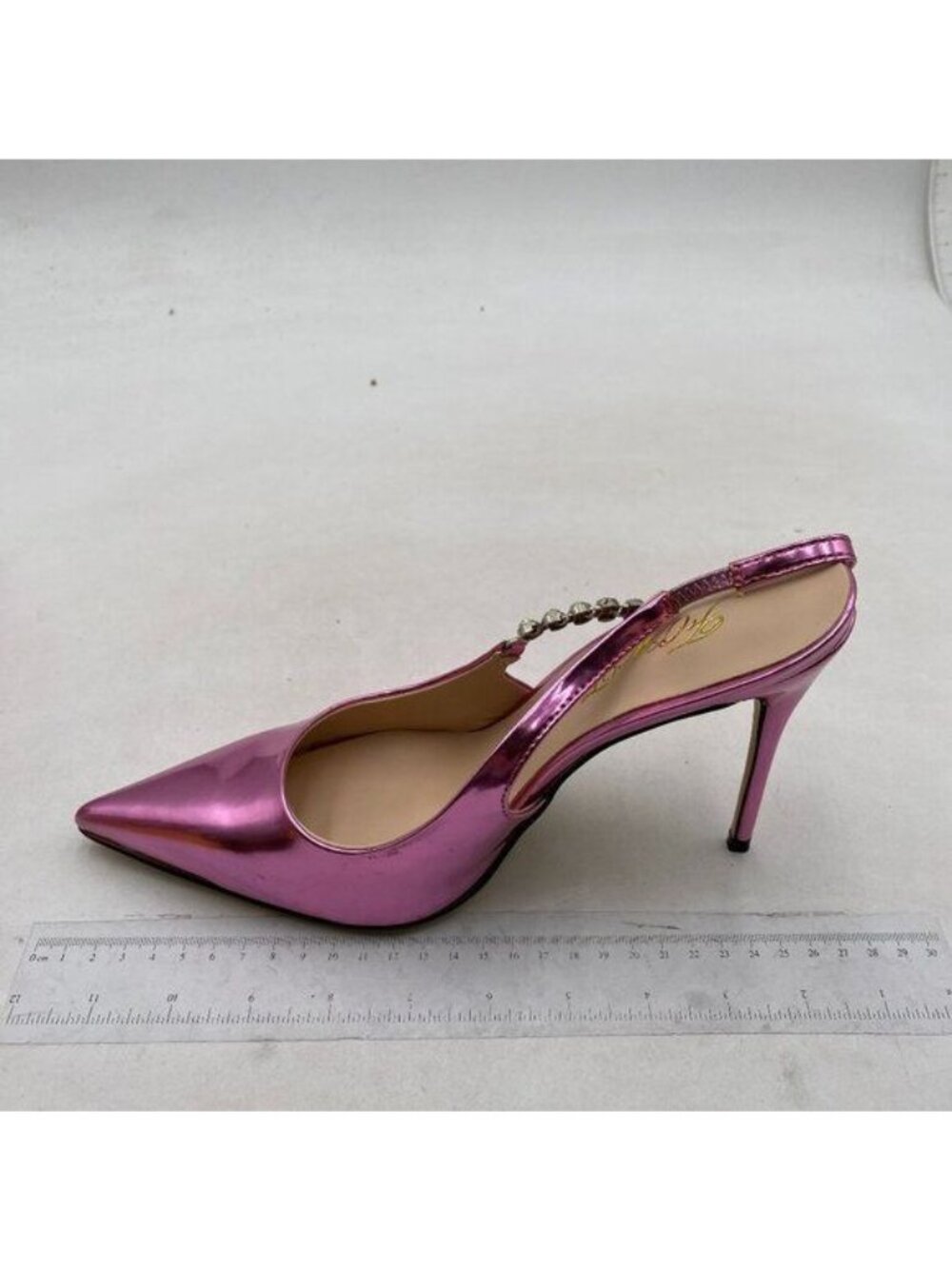 Women's Slingback Stiletto Heels Stretch Strap Slip On Pumps Shoes Pointed Toe